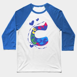 Letter C Baseball T-Shirt